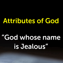 God is Jealous