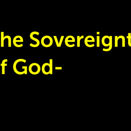 God in control?